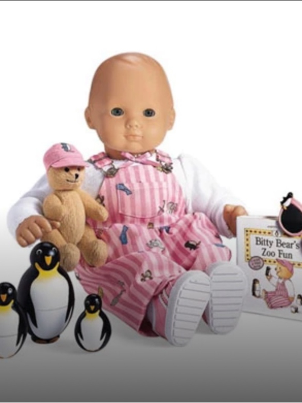 Vintage Pleasant Company Bitty Baby’s Zoo fun outfit with Bitty Bear